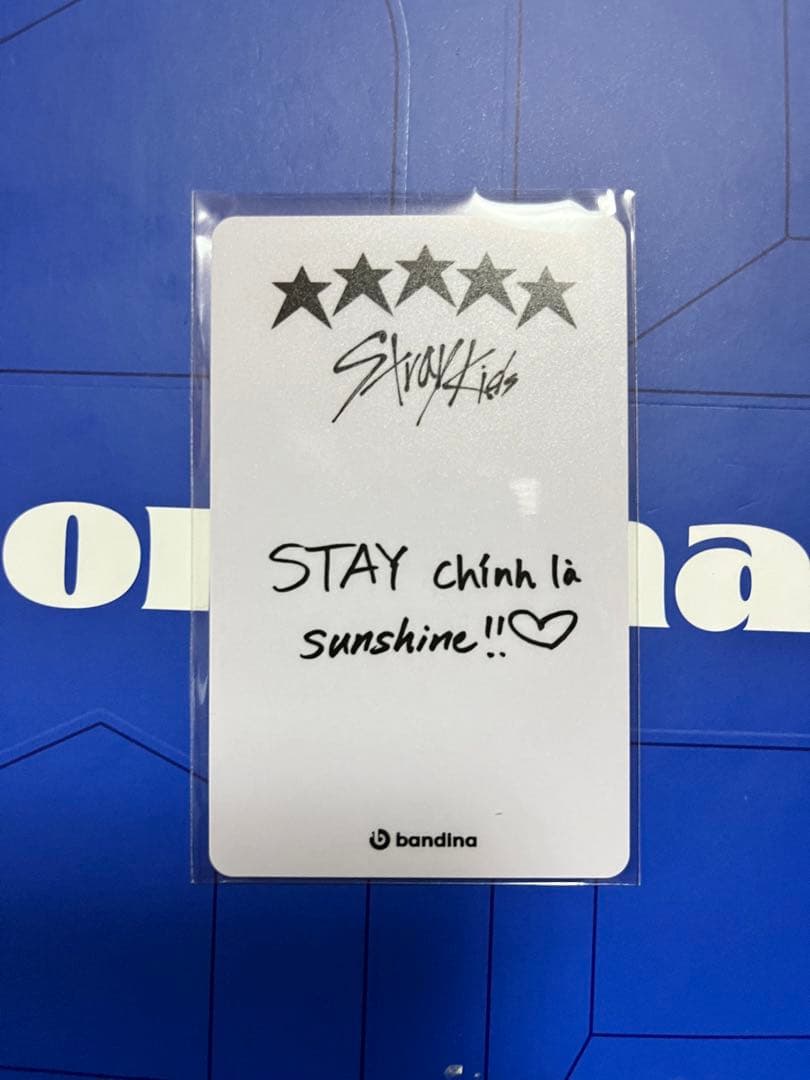 straykids フィリックス bandina 5star プラ素材 トレカ