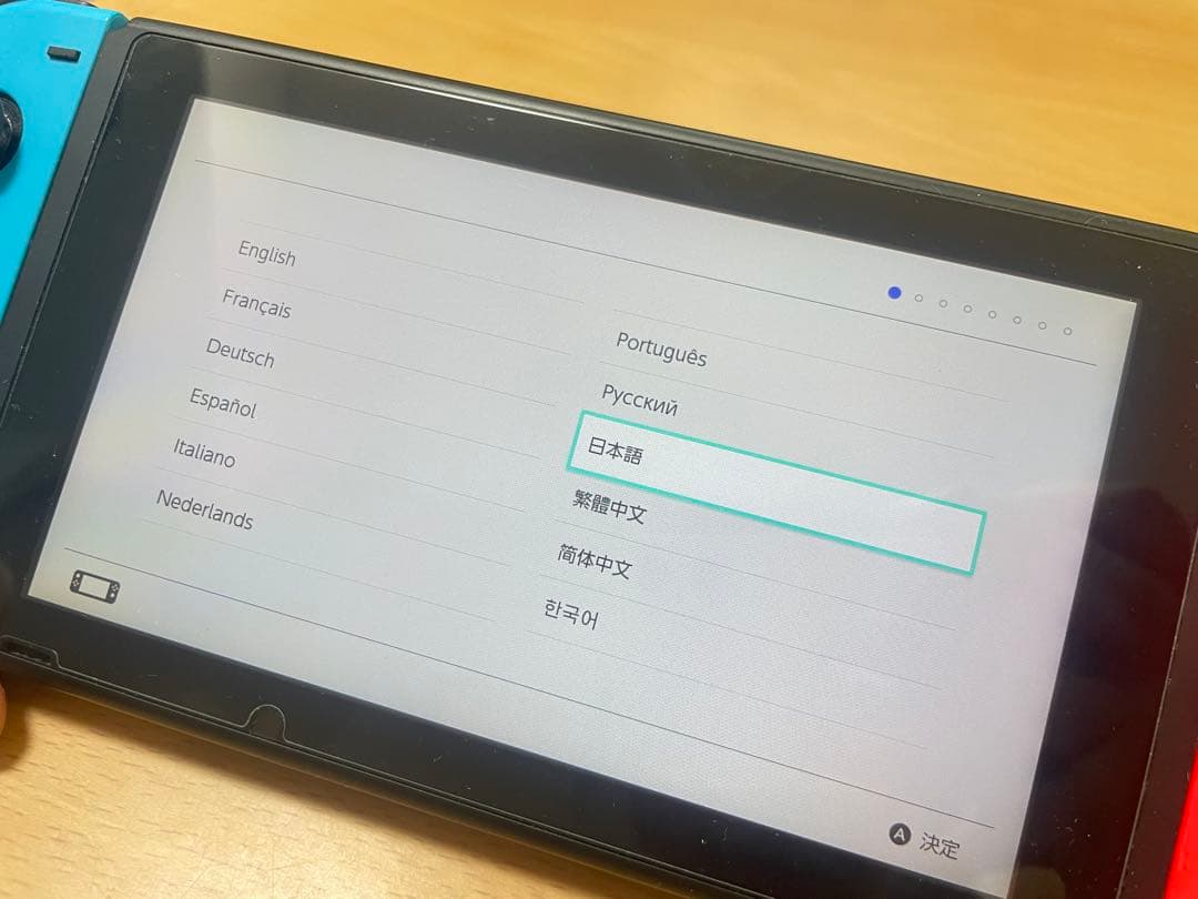 Nintendo Switch 本体セット 動作確認済み 2017UK版　付属品