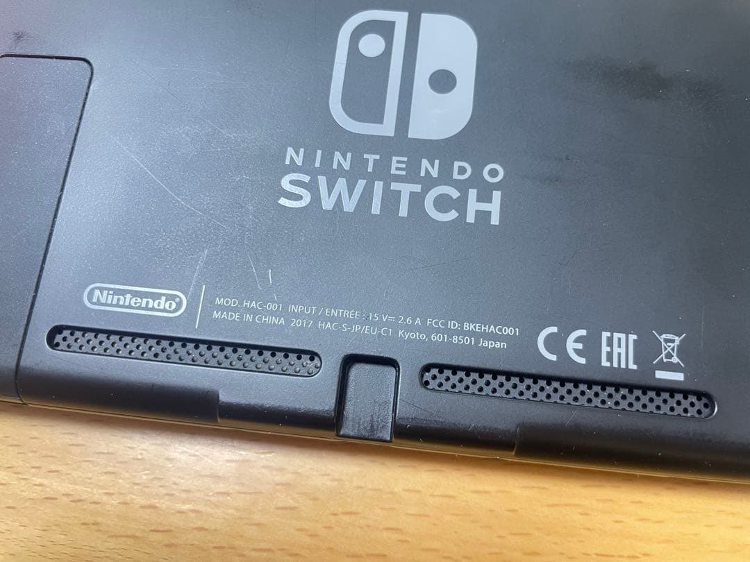 Nintendo Switch 本体セット 動作確認済み 2017UK版　付属品