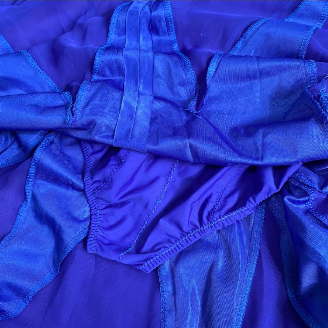 TAKADANCE タカダンス 高級 社交ダンス 衣装 ロングドレス 紫