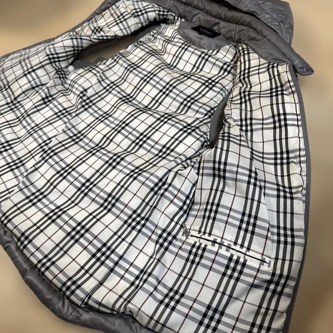 希少　BURBERRY BLACK LABEL ダウンベスト