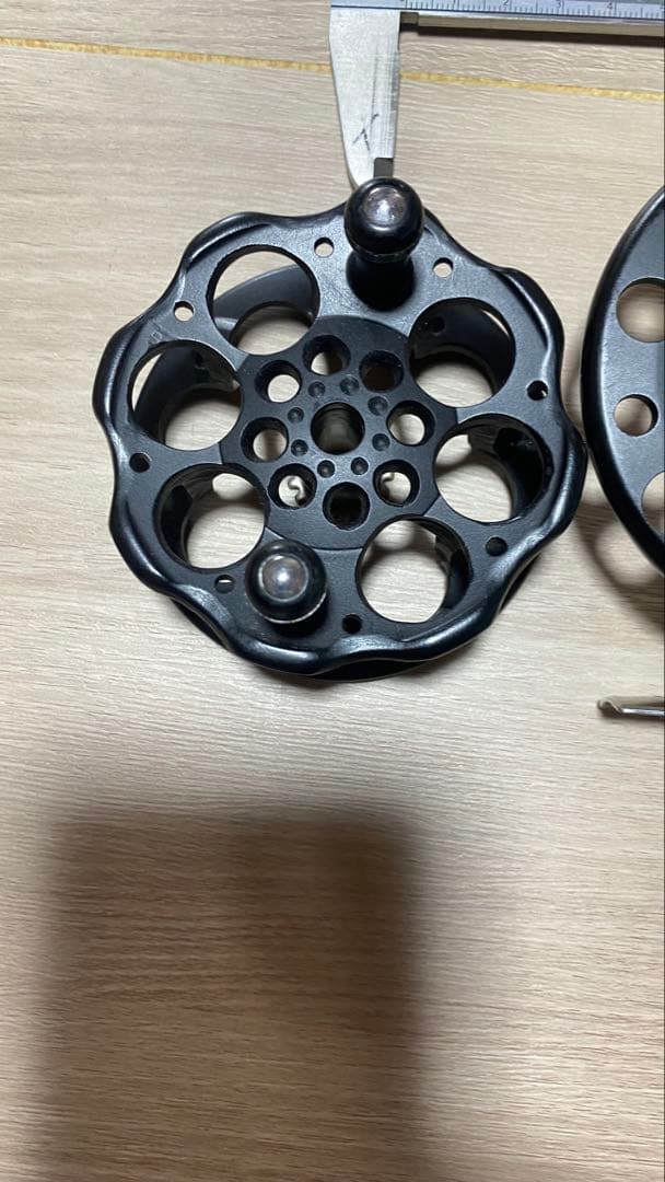 フジリール 6穴デカ穴 FPR-25改 チヌ 富士工業ヘチ・落とし込みリール