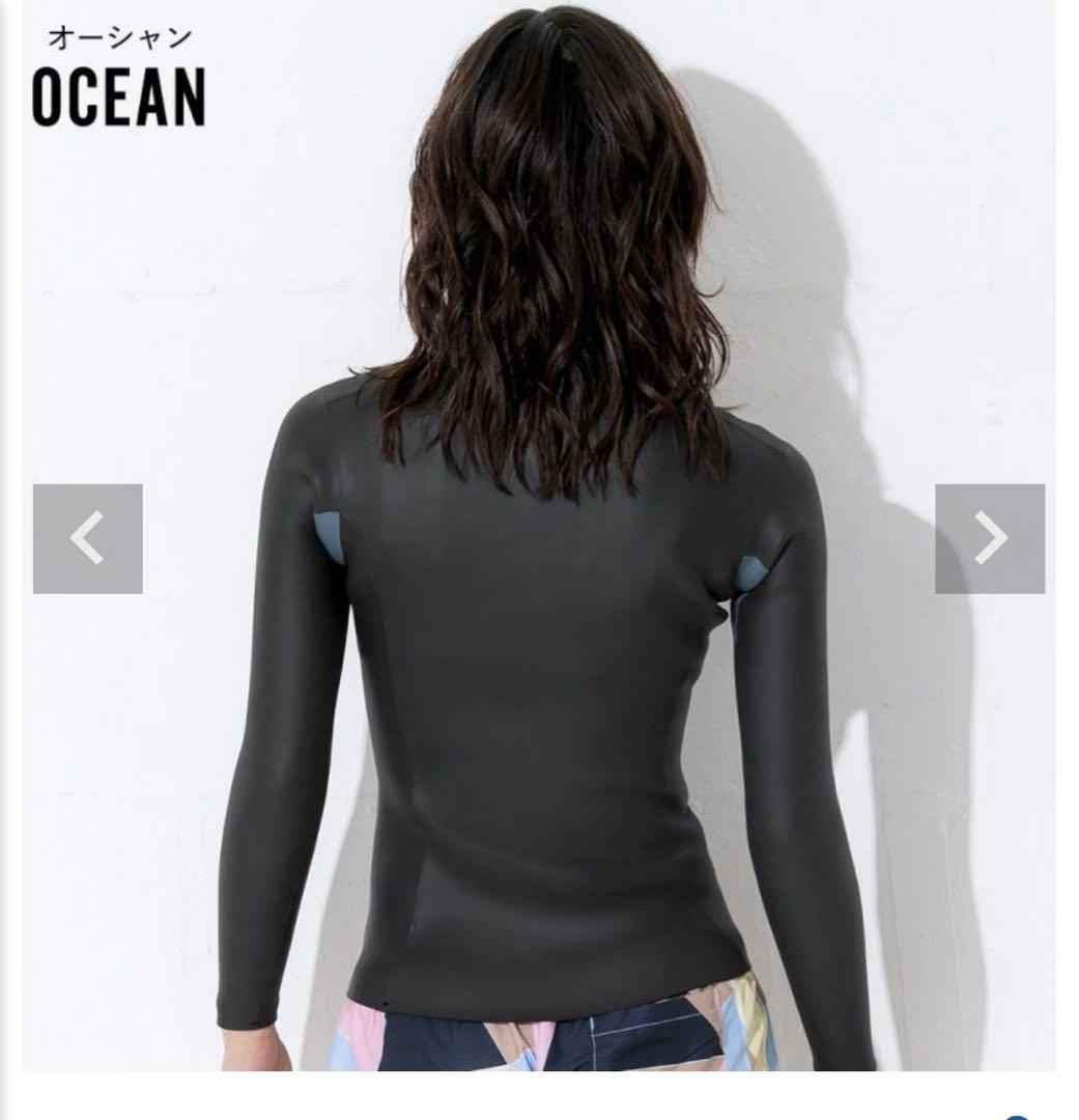 FELLOW レディース スキン タッパー フロントジップ 3mm Ｍサイズ