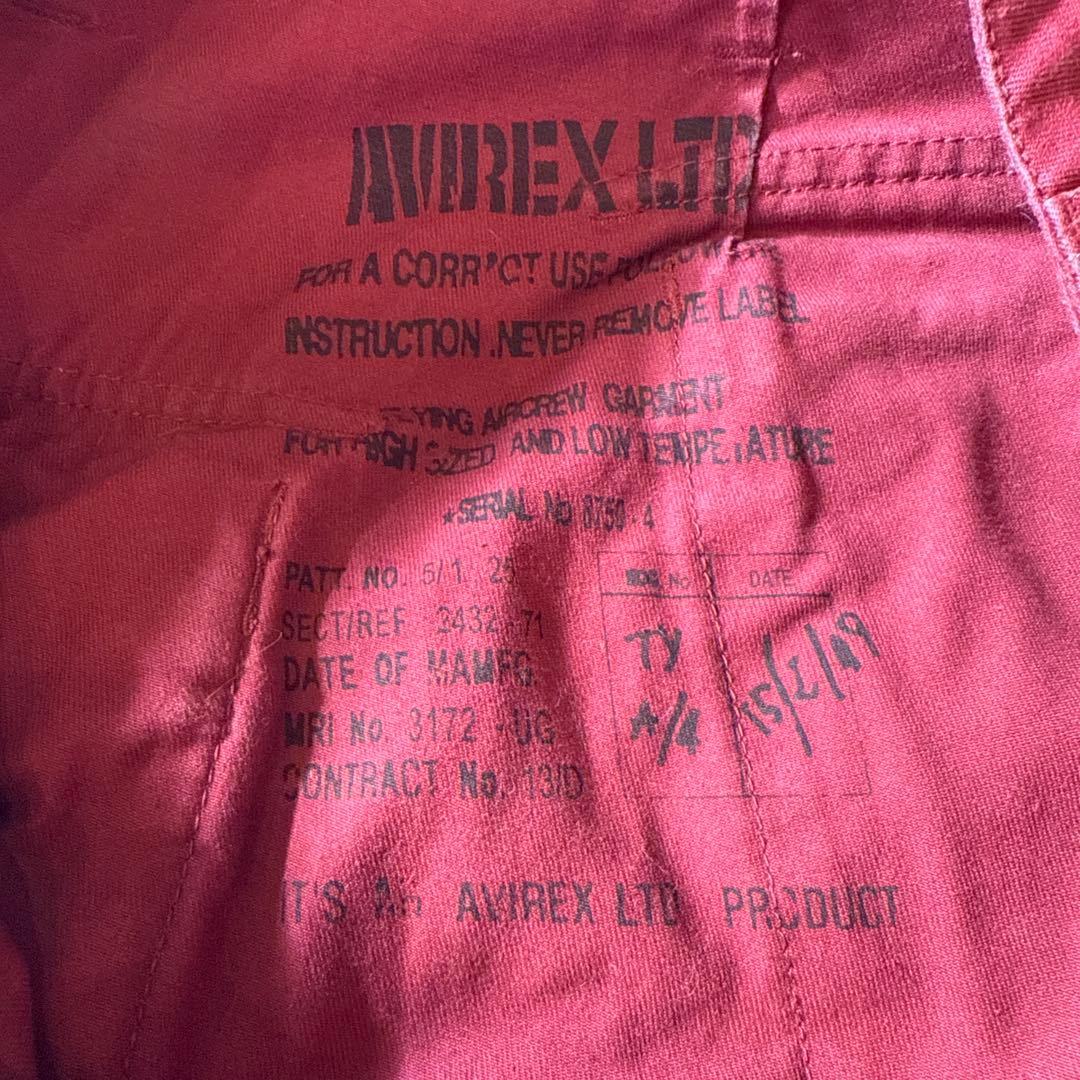 【AVIREX アビレックス】モンキーパンツ カーゴパンツ ミリタリー S