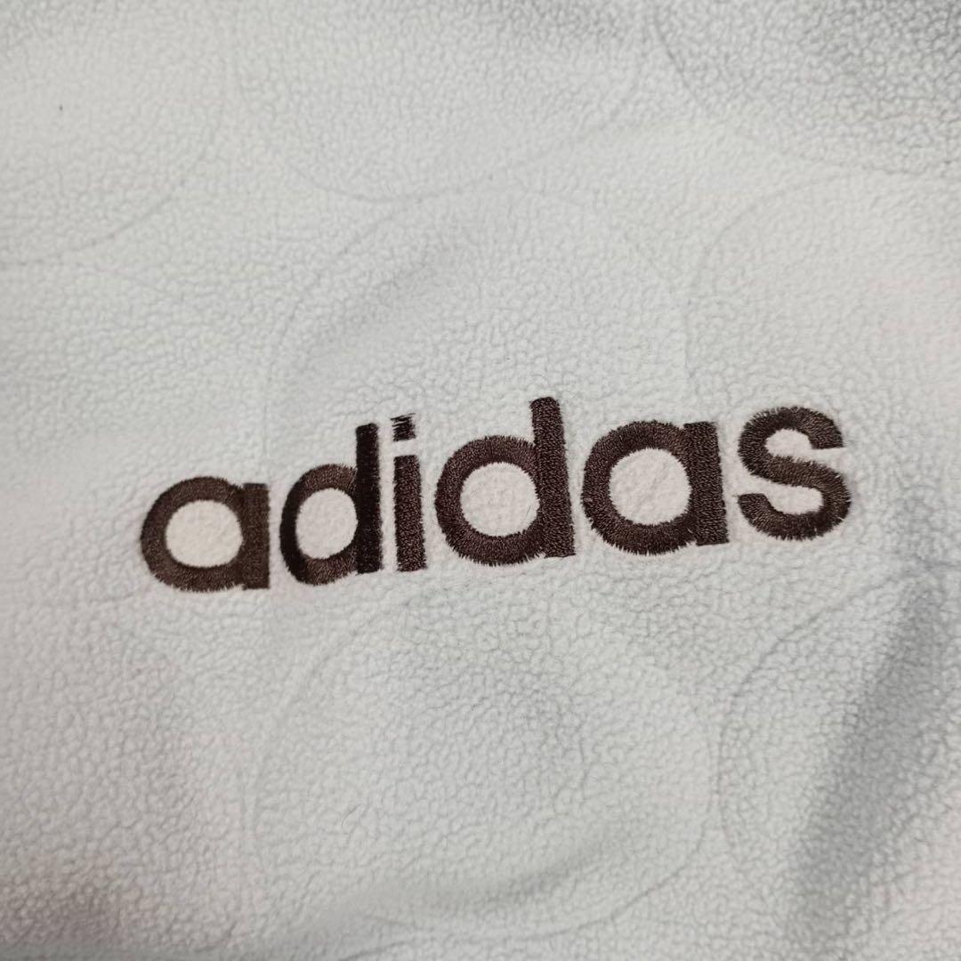 アディダス adidas レディース リバーシブルジャケット M 無地 黒 白