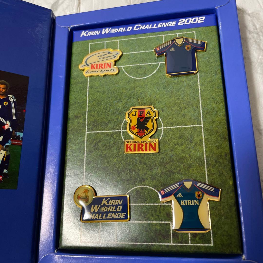サッカー　キリンワールドチャレンジカップ　2002 日本代表　サムライブルー