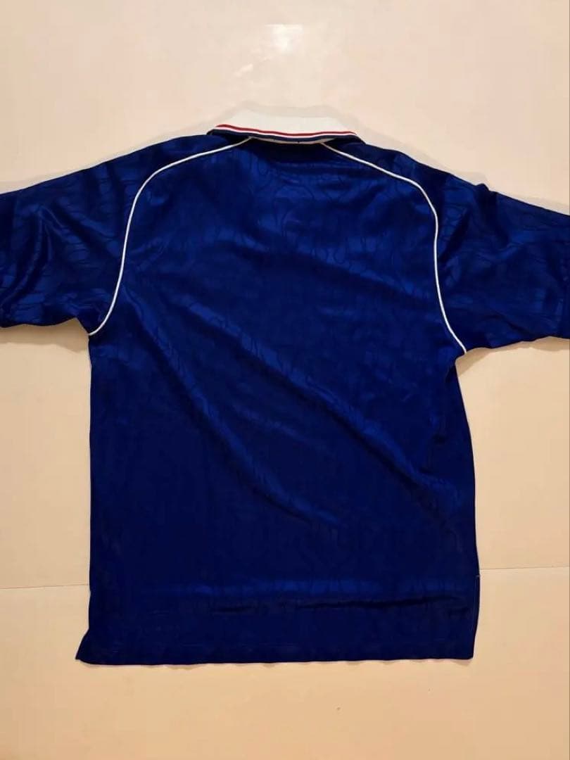【超希少】98年フランスワールドカップ日本代表ユニフォーム炎モデル　アシックス製