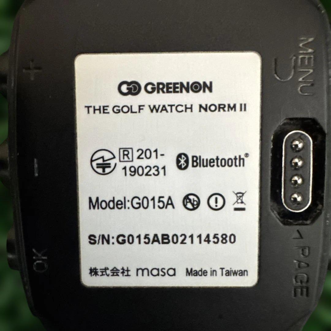 値下げ！グリーンオン ザ・ゴルフウォッチ ノルム2 GPS 距離計