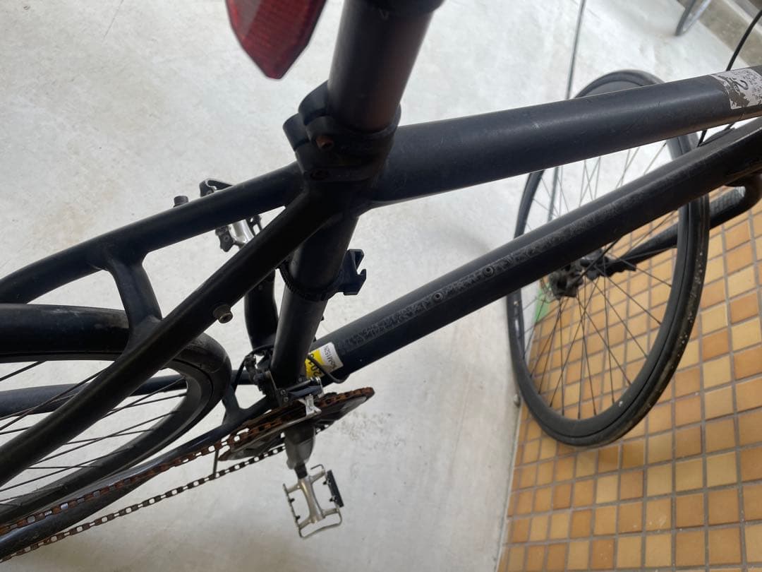 キャノンデール クロスバイク バッドボーイブラック ジャンク品