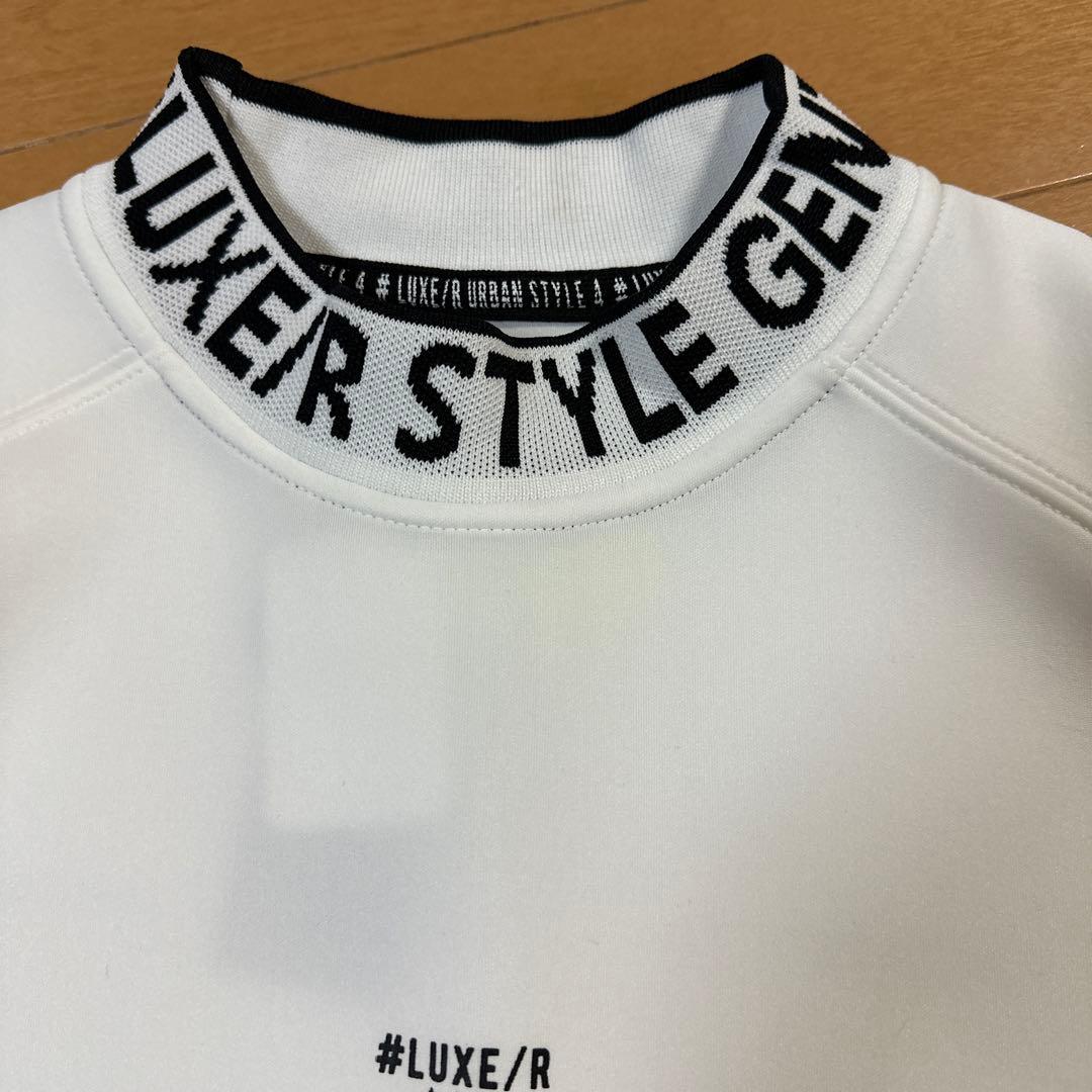 LUXE/R スポンジボンディングサイド止水ジップジャガードリブハイネックM