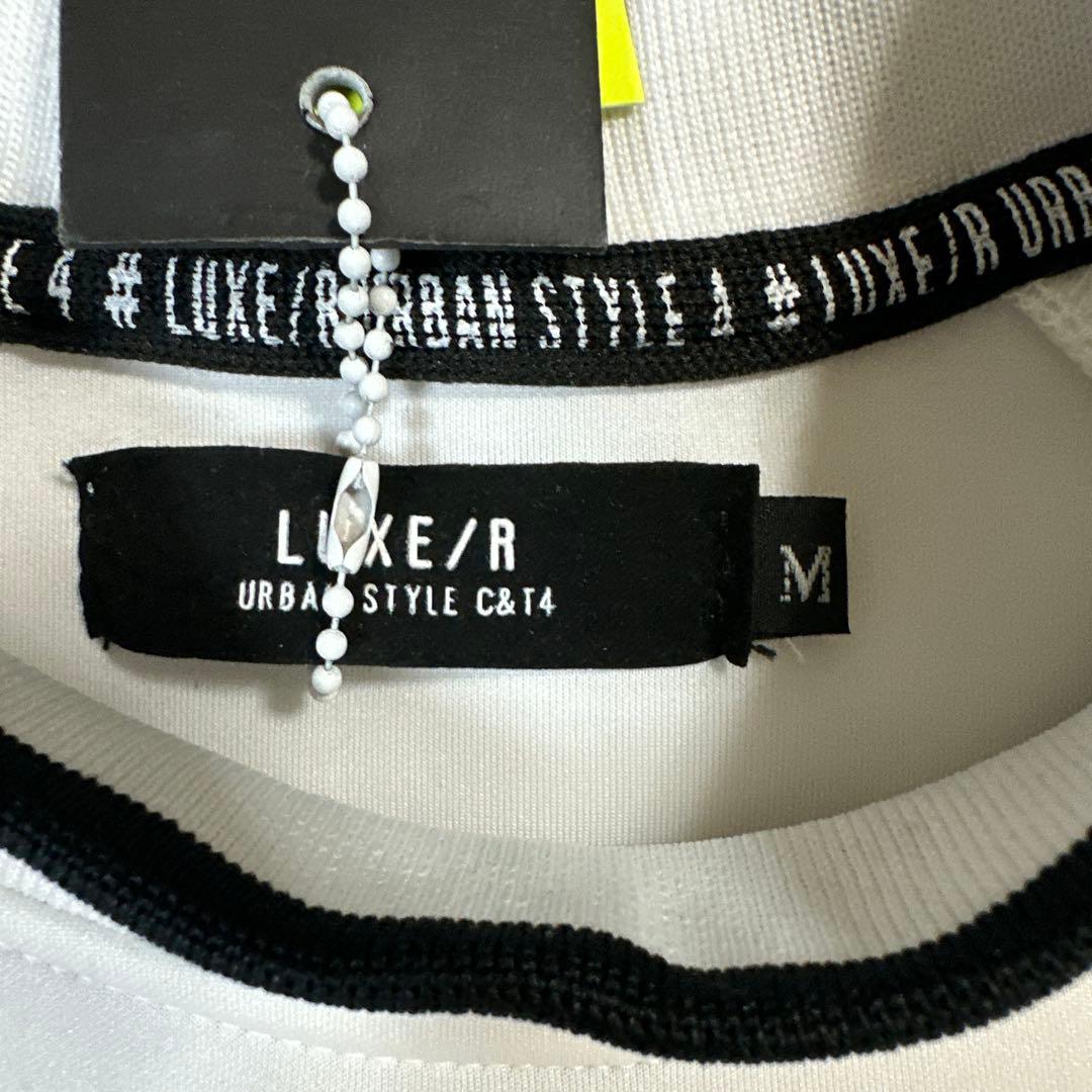 LUXE/R スポンジボンディングサイド止水ジップジャガードリブハイネックM