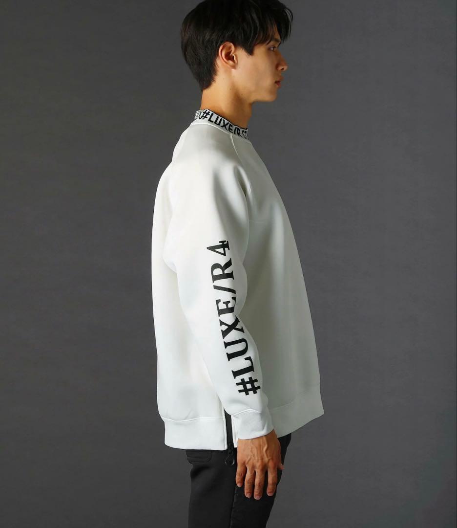 LUXE/R スポンジボンディングサイド止水ジップジャガードリブハイネックM