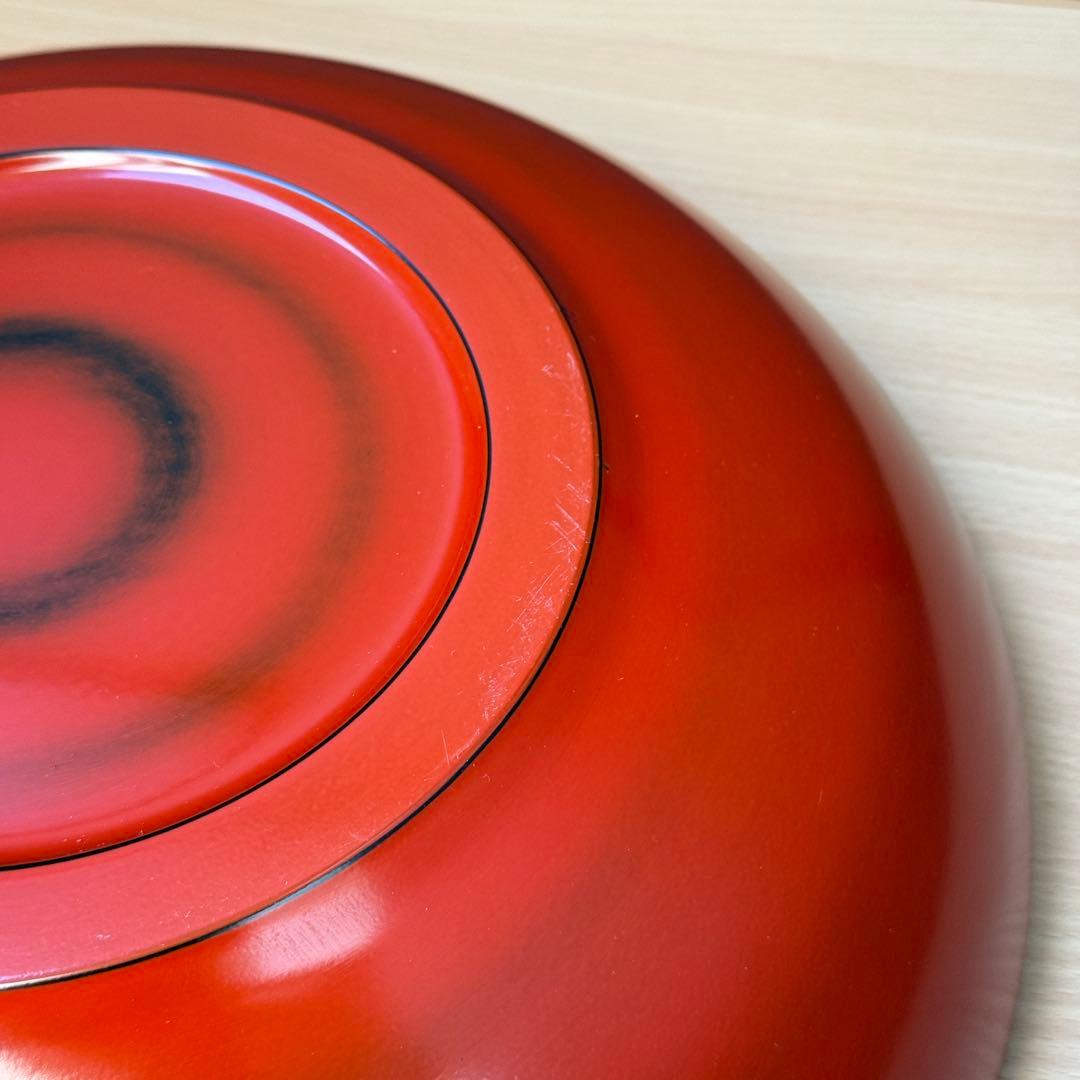 尺2 根来塗 大鉢 そば鉢 ちらし寿司 こね鉢 和食器 径約36センチ