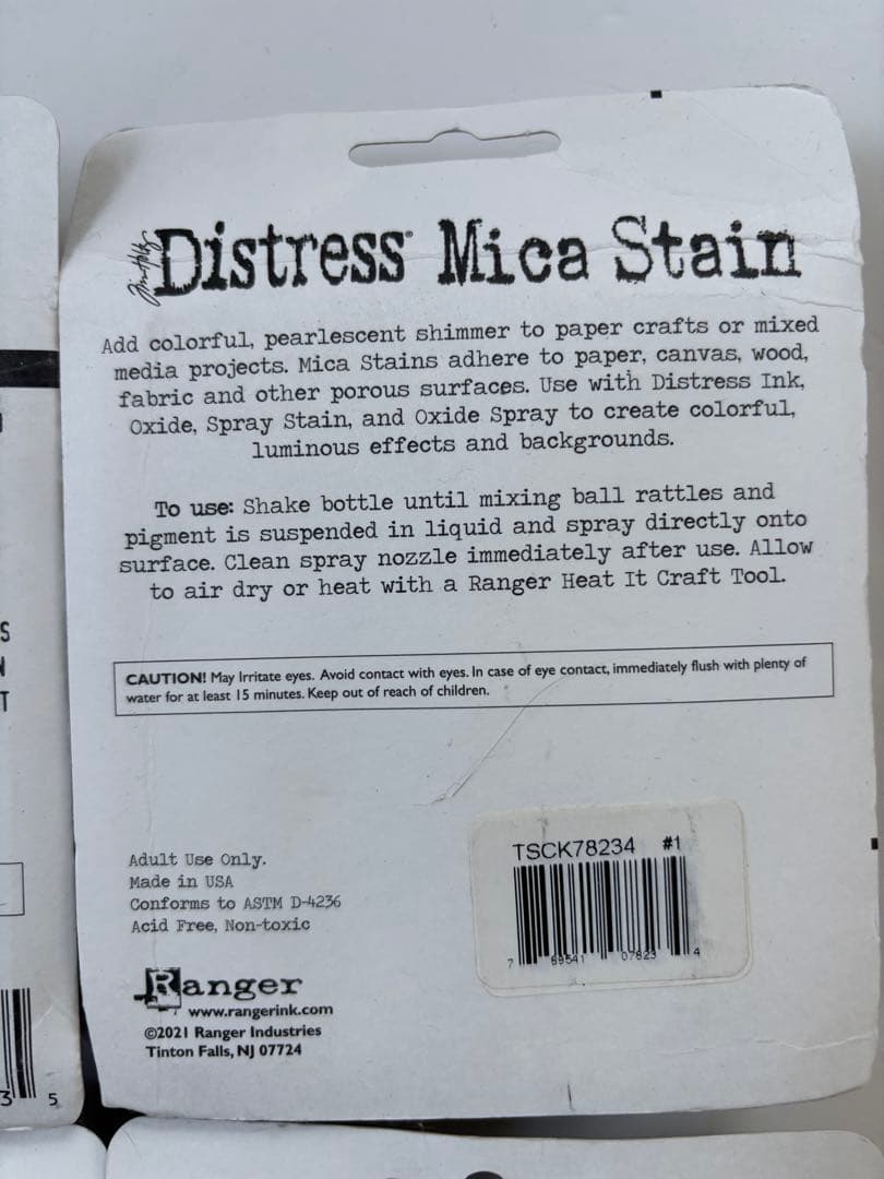 Tim Holtz Distress Mica Stain 6種 未開封