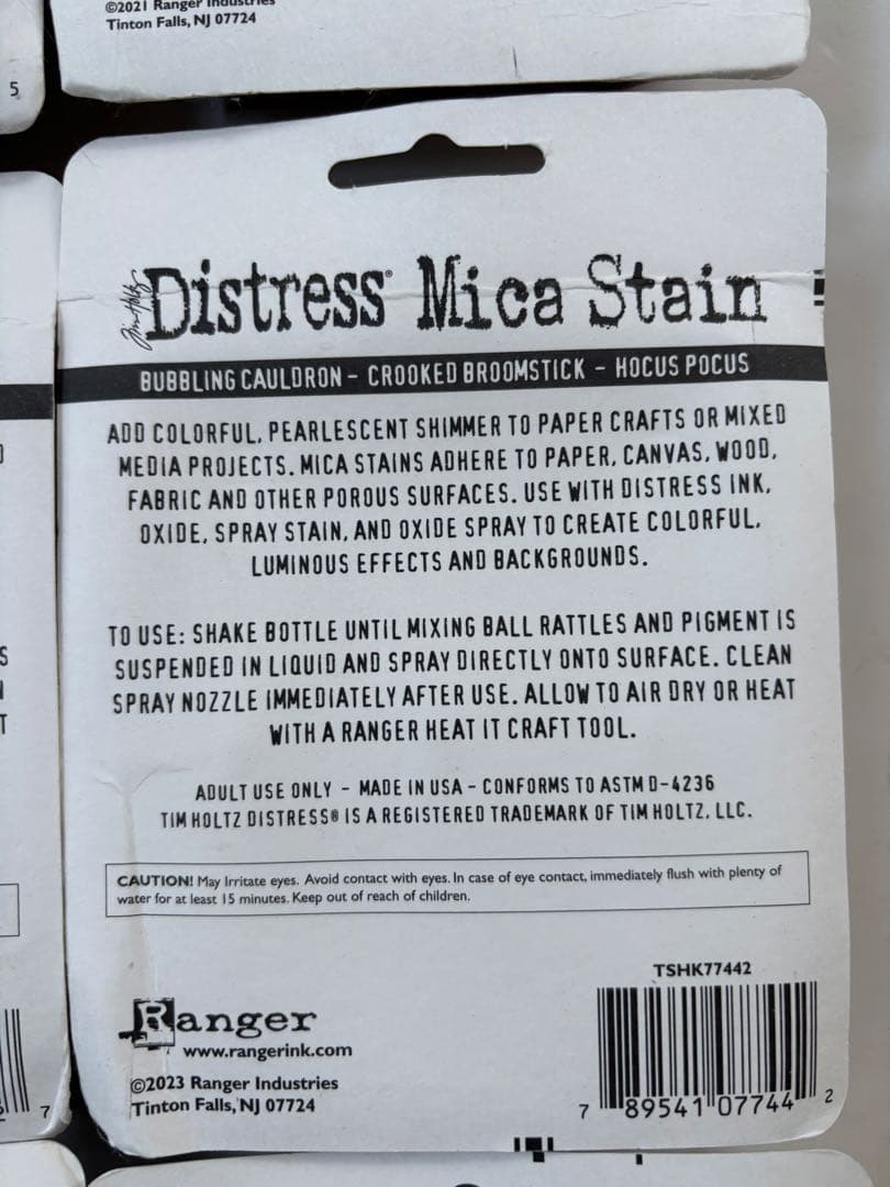 Tim Holtz Distress Mica Stain 6種 未開封