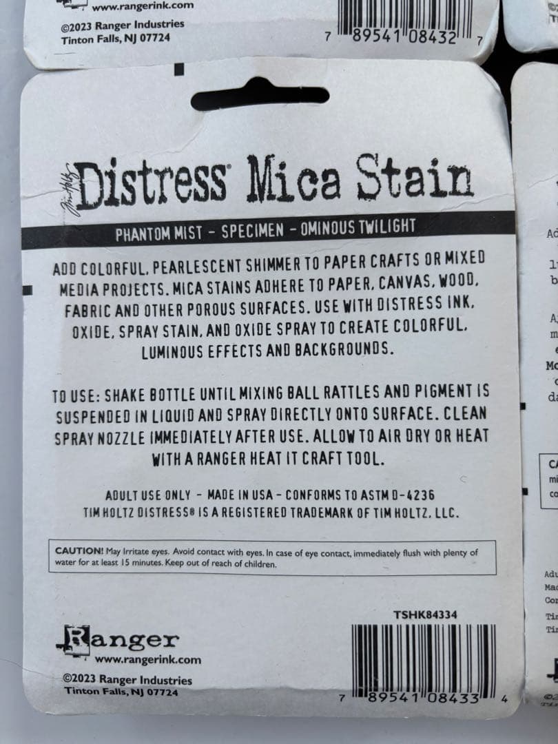 Tim Holtz Distress Mica Stain 6種 未開封