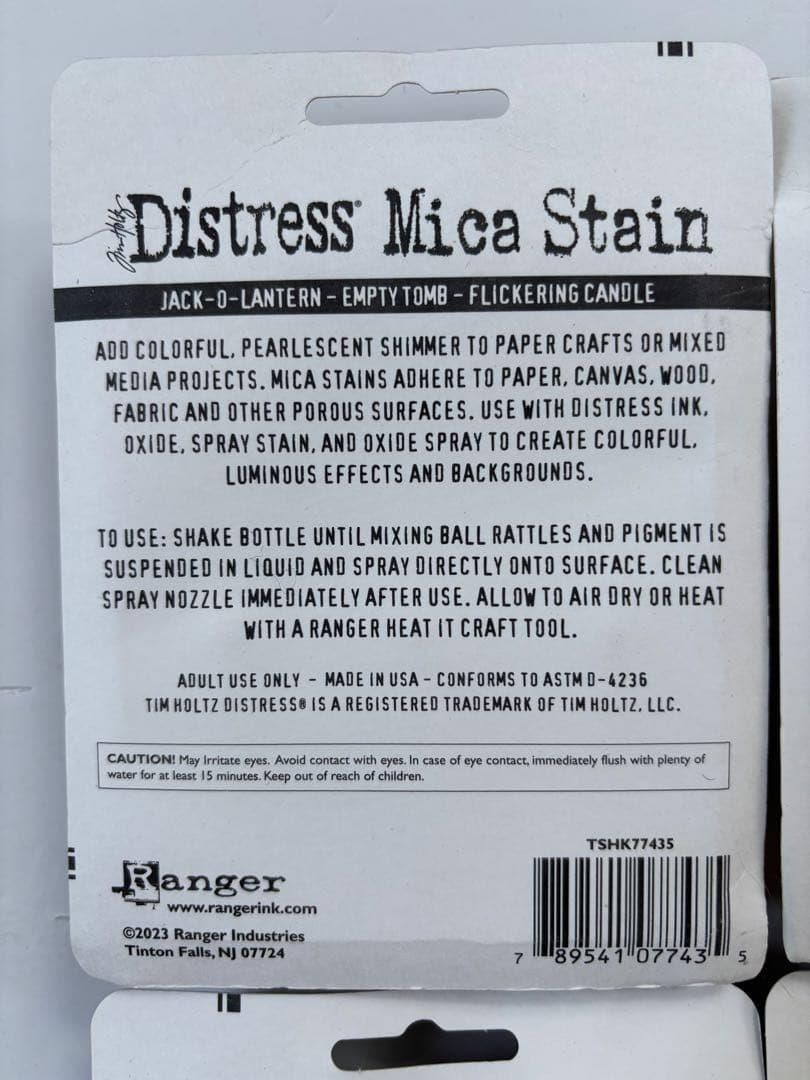 Tim Holtz Distress Mica Stain 6種 未開封