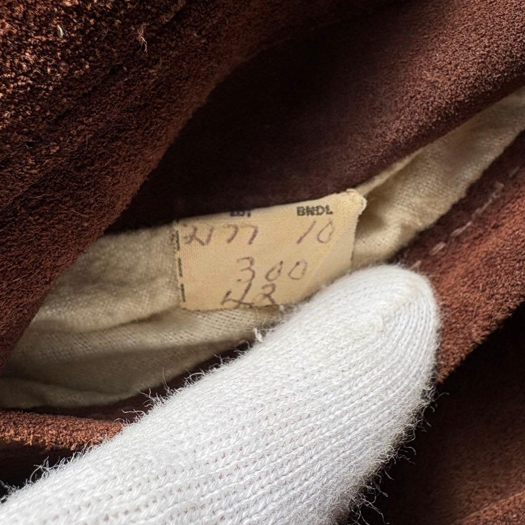 schott ショット USA製 スエード ブラウン トラッカージャケット 42