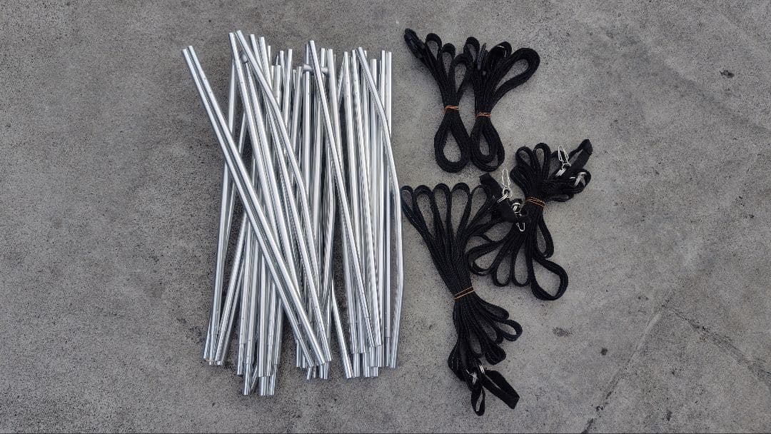 ogawa オガワ　ドームシェルターラナ　ポールとSSテープのみ