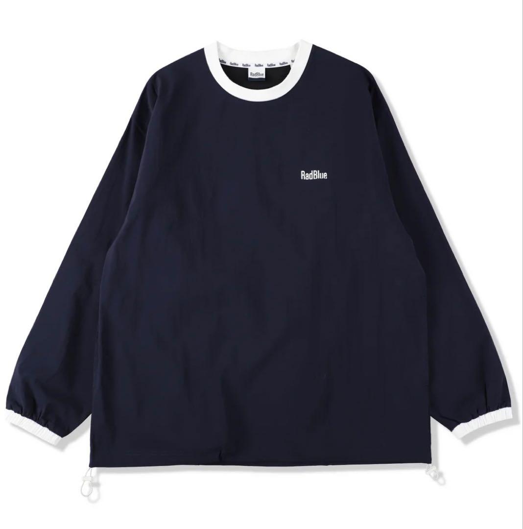 RadBlue テックコットンナイロンプルオーバー