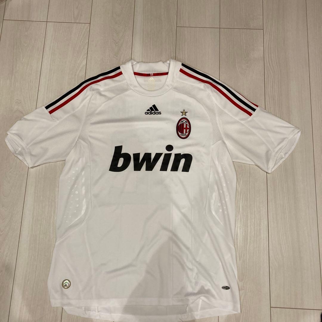 ベッカムネーム入り　ＡＣミランアウェイユニフォーム