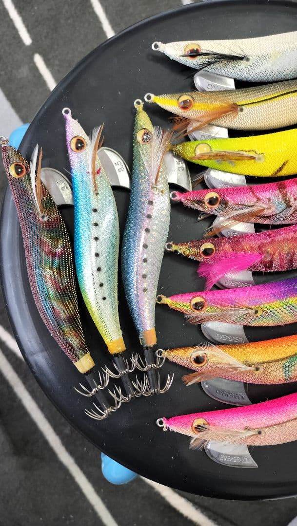 エギ番長 3.5号 ノーマル エバーグリーン セット