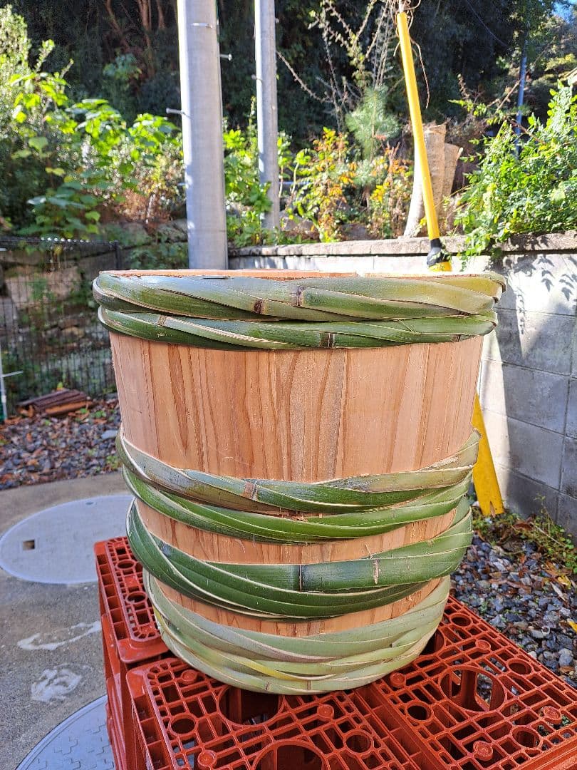 酒樽 木樽 木桶 木製品 レア 希少 メダカ 金魚 ガーデニング 店舗 什器