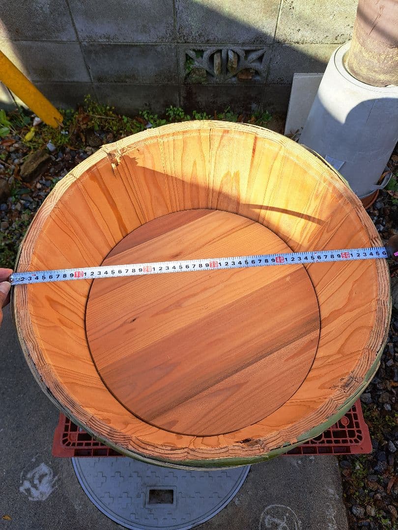 酒樽 木樽 木桶 木製品 レア 希少 メダカ 金魚 ガーデニング 店舗 什器