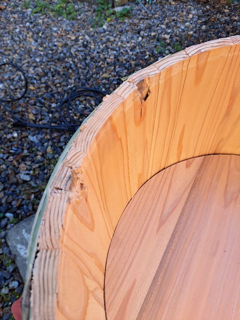 酒樽 木樽 木桶 木製品 レア 希少 メダカ 金魚 ガーデニング 店舗 什器