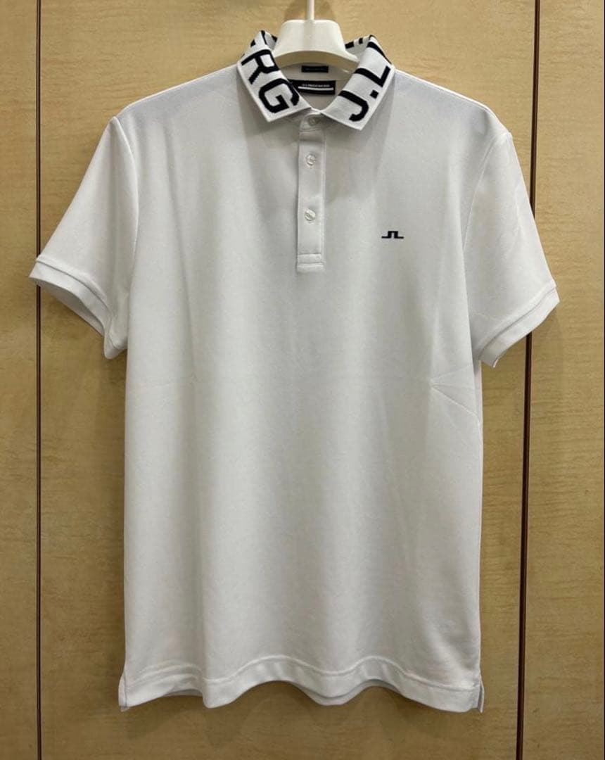 J.Lindeberg ホワイト ポロシャツ