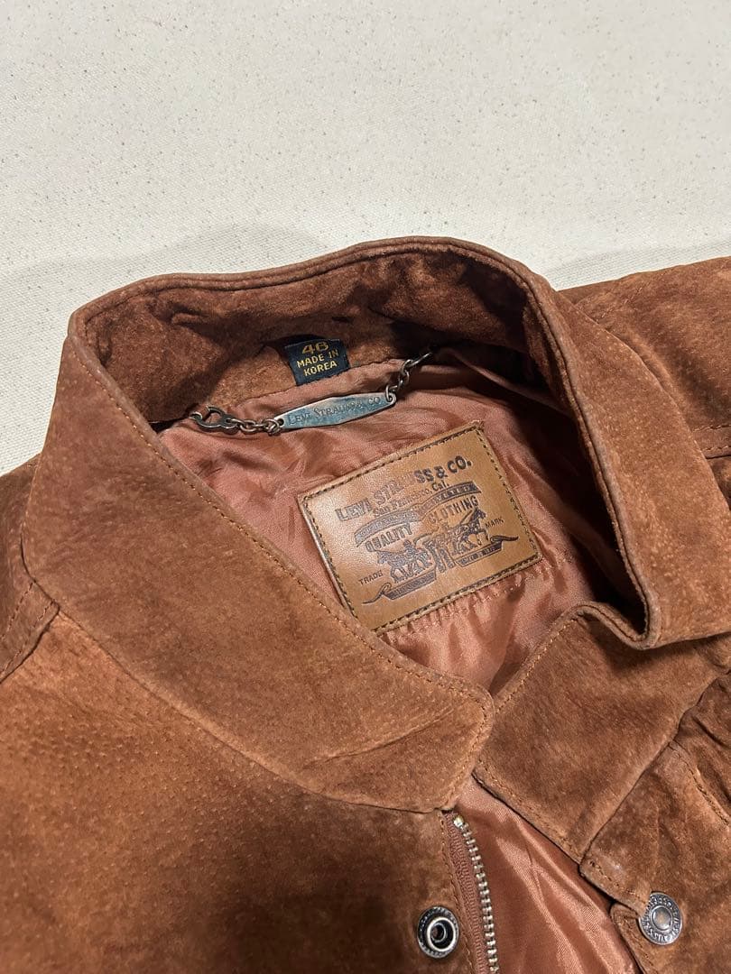 Levi’s ジャケット　スウェード　ブラウン