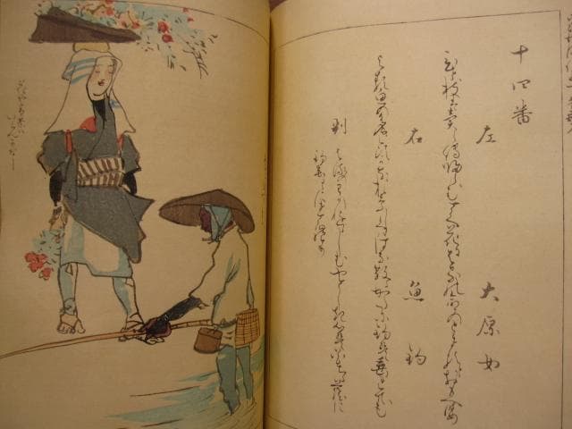 當世風俗五十番歌合　浅井忠　限定200部