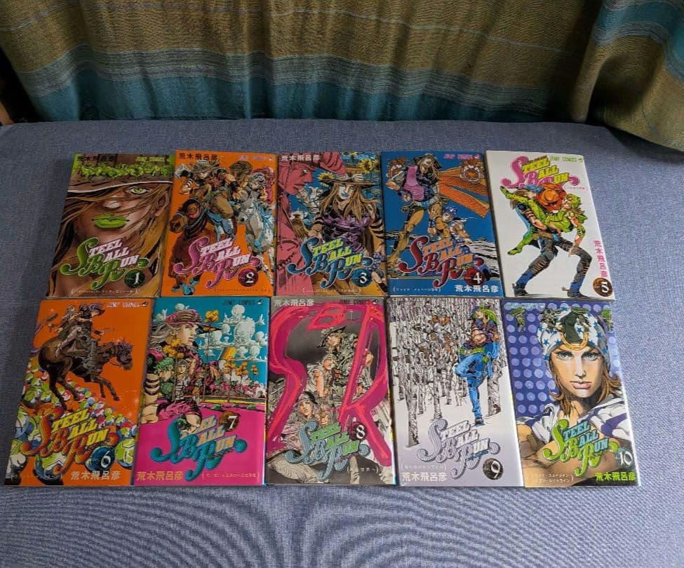 ジョジョの奇妙な冒険 第7部STEEL BALL RUN 全巻·フィギュアセット