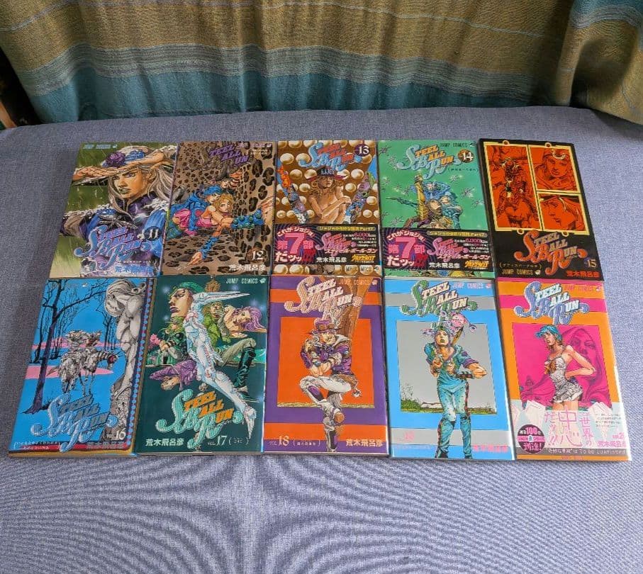 ジョジョの奇妙な冒険 第7部STEEL BALL RUN 全巻·フィギュアセット