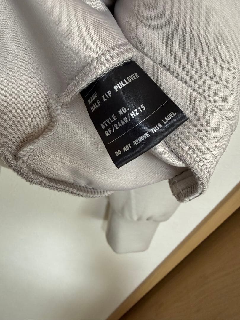 RUFFLOG ハーフジップ