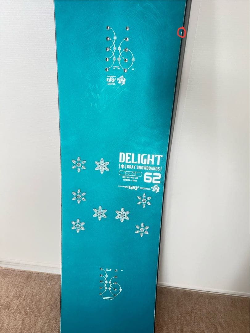 GRAY DELIGHT 162cm スノーボード
