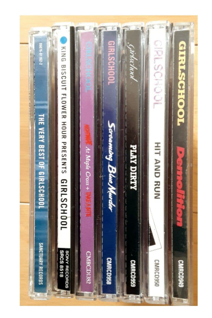 ガール・スクール CD 7枚セット