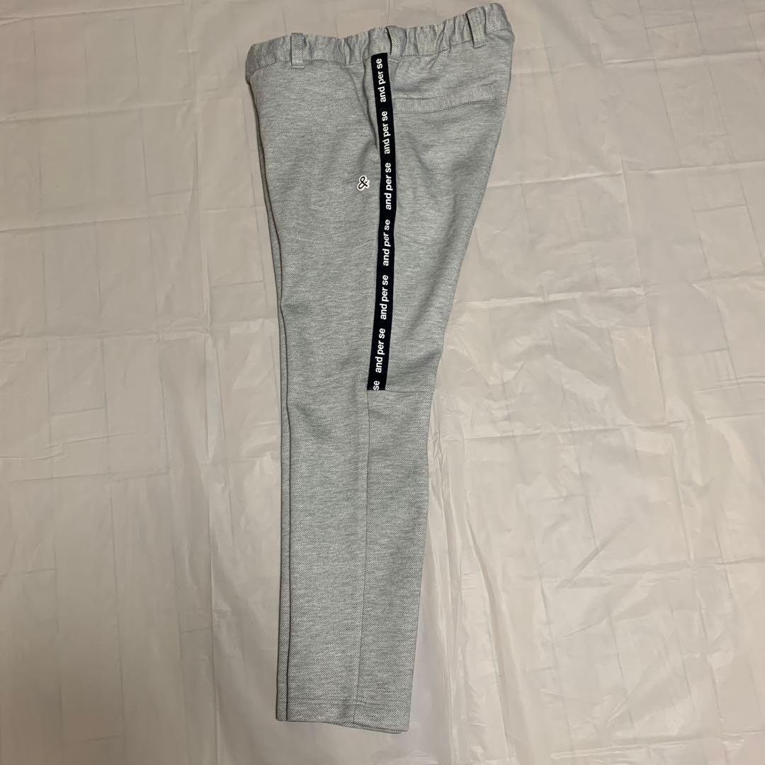 【美品❗️】アンパスィ　and per se 秋冬 スウェットパンツ