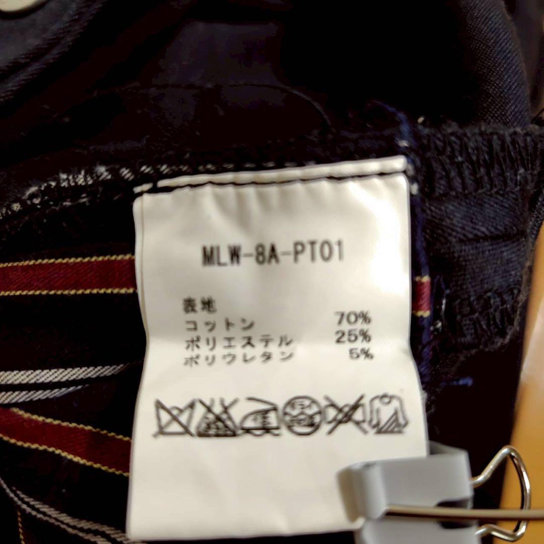 マークアンドロナ◉ゴルフパンツ ストレッチ ブラック ジップデザイン レディース