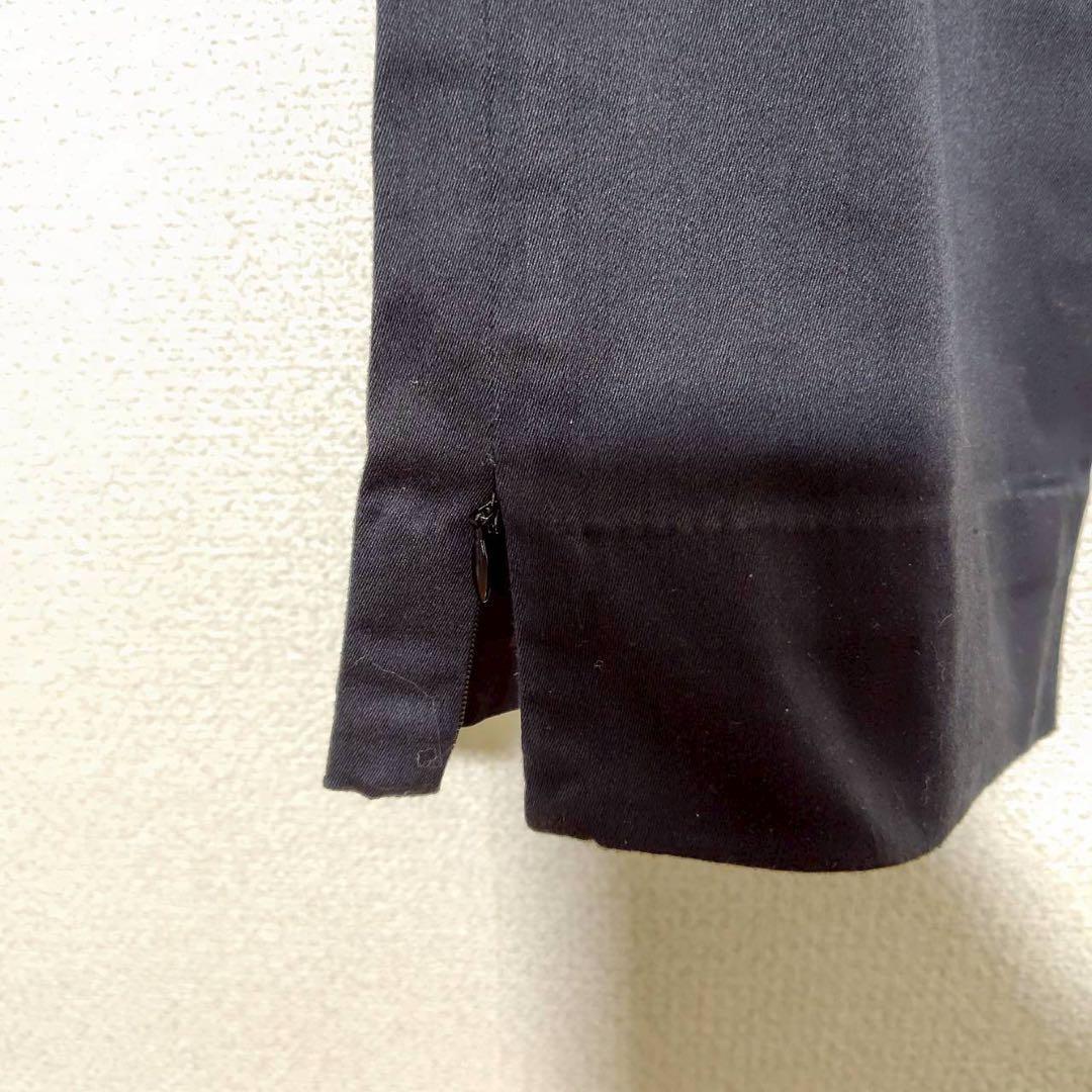 マークアンドロナ◉ゴルフパンツ ストレッチ ブラック ジップデザイン レディース