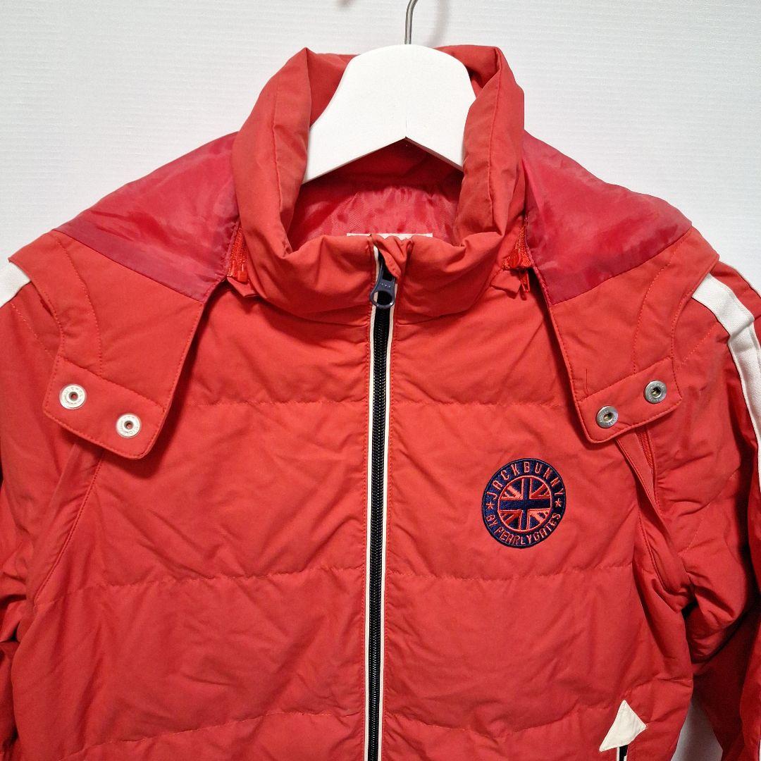 ジャックバニー 赤 ダウンジャケット レディース