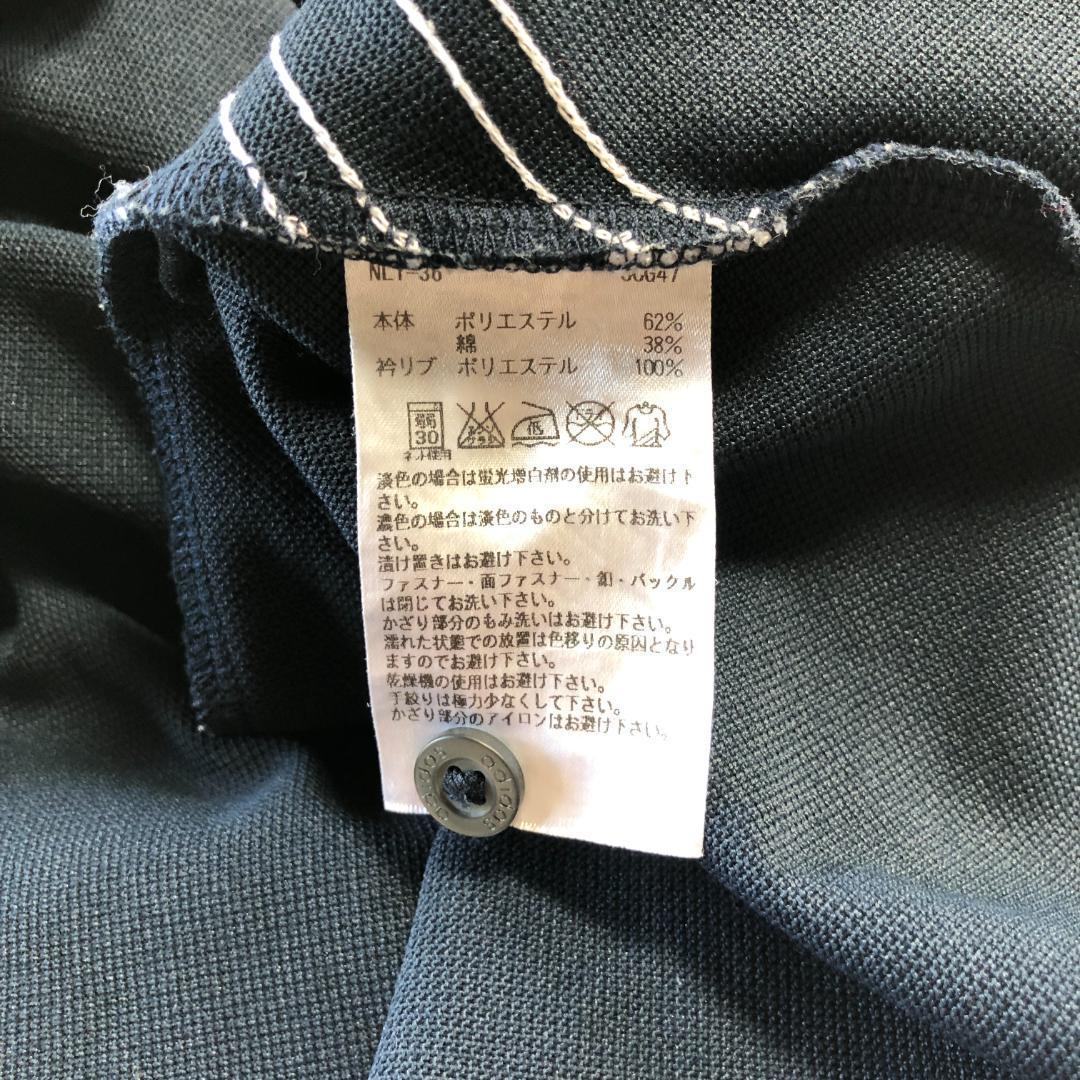 1083 未使用級　XL相当　アディダス　ゴルフ　半袖　ポロシャツ　紺　O/XG