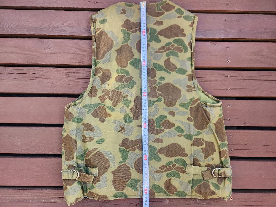t*様 希少⭐ 60s L.L.Bean エルエルビーン カモ　ベスト　ヴィンテ
