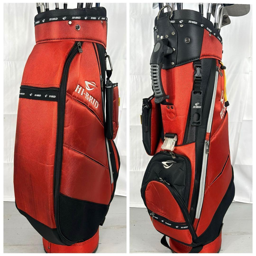 本格派 メンズゴルフクラブ 12本 フルセット ゴルフセット お試し 初心者向