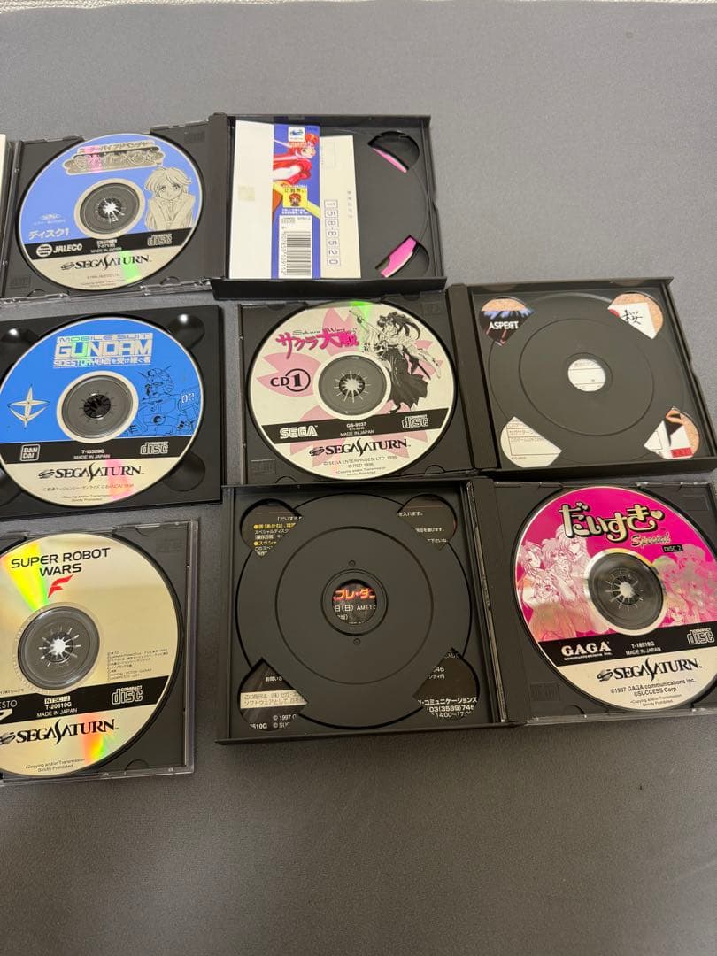 ☆空箱含む☆SEGASATURN ケースまとめ売り