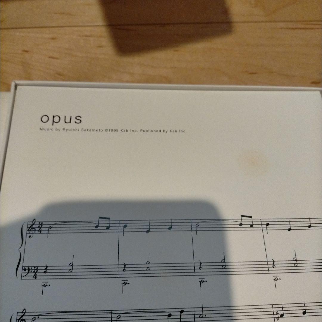 坂本龍一 BTTB   楽譜  FD