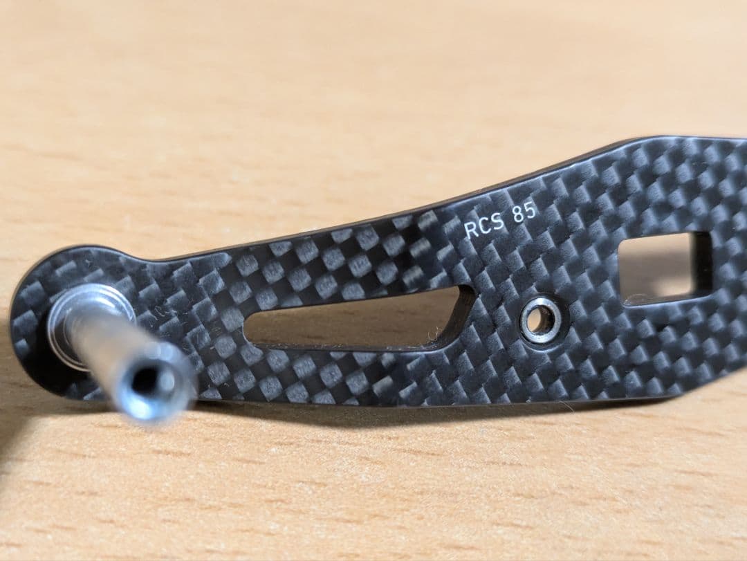 ダイワ SLPワークス カーボンクランクハンドル 85mm ①