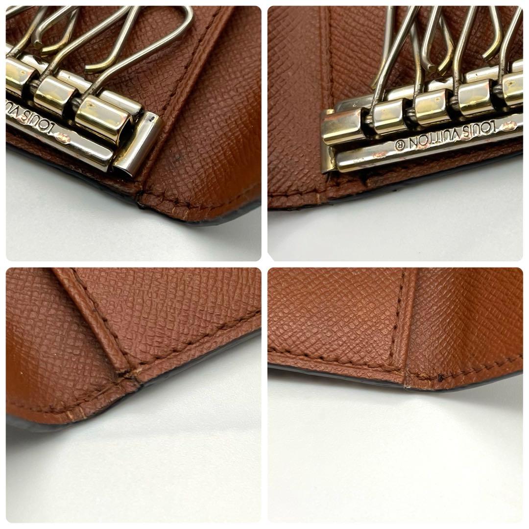 美品✨ルイヴィトン モノグラム ミュルティクレ4キーケース4連