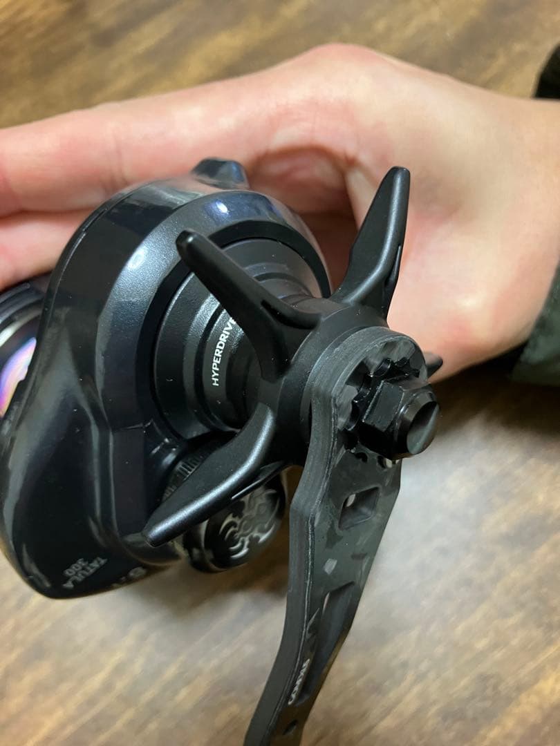 21タトゥーラ　TW 300XHL ゴメクサスハンドル、PE1.5号300m付き