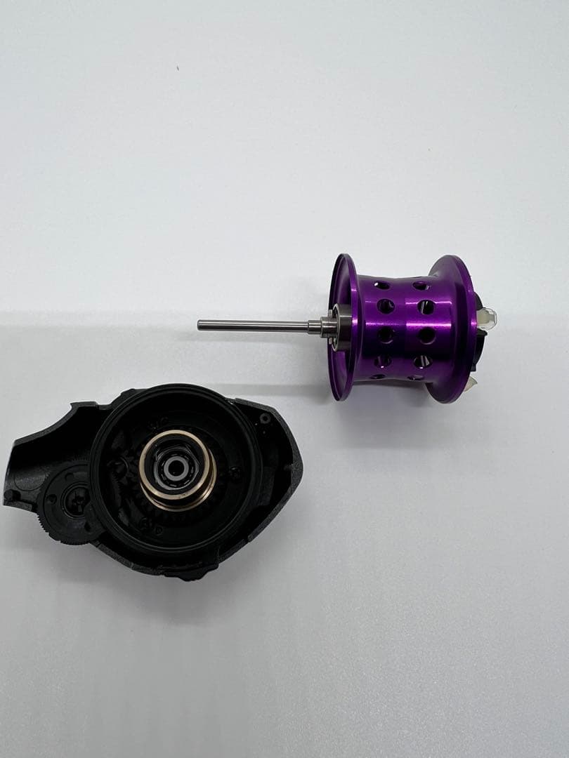 未使用★シマノ★16メタニウム★KTF★スプール★左ハンドル★HG7.4パープル